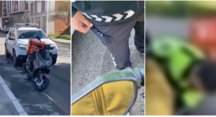 Polis 'Beynine Sıkarım' Demişti: Motokurye Polisten Şikayetçi Oldu