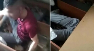 Polisten Bazanın Altına Saklanarak Kaçmaya Çalıştı