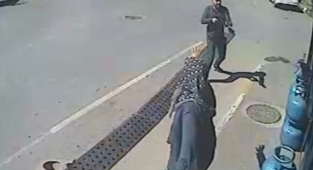 Pompalı Tüfekli Saldırganı Yaşlı Kadın Durdurmaya Çalıştı