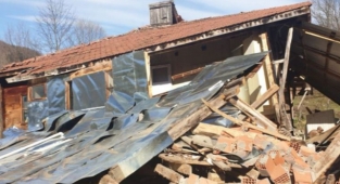 Sinop'ta Heyelan Evleri Kullanılamaz Hale Geldi