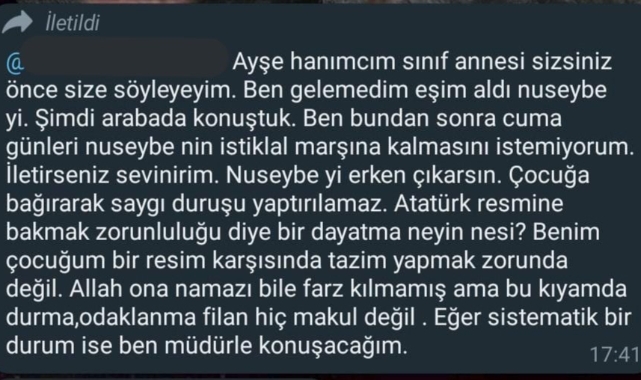 Suriyeliler Çocuklarının Atatürk Resmine Bakmamasını, İstiklal Marşı'na Kalmamasını İstiyor