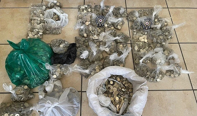 Tedavüldeki Bozuk Paraları Kilosu 70 TL'den Sattılar