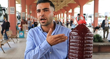 Adana'da Yanan Motosiklet Şalgam Suyu Dökülerek Söndürüldü