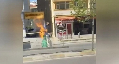 AKP İlçe Başkanlığı Önündeki Şüpheli Çanta İmha Edildi