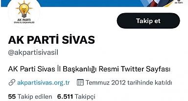 AKP Sivas İl Başkanlığının Twitter'da Takip Ettiği Porno İçerikli Hesaplar Gündem Oldu