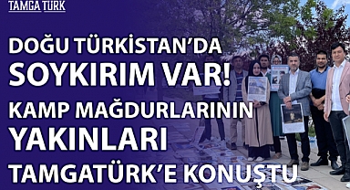 Çin Büyükelçiliği'nin Önünde Toplanan Kamp Mağduru Yakını Uygurlar Michelle Bachelet'e ve Dünyaya Seslendi