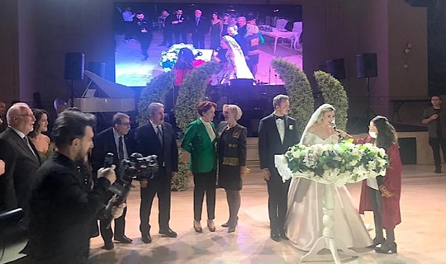 İYİ Parti MHP'li Oktay Vural'ın Oğlunun Düğününde: Akşener Nikah Şahidi Oldu