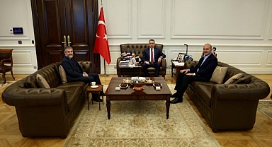 Kabineden Soylu'ya 'Geçmiş Olsun' Ziyareti