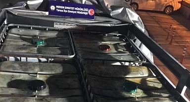 Mersin'de Kaçak Akaryakıt Operasyonu