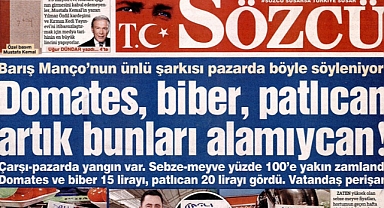 Sözcü Gazetesi Fiyatına Zam Yaptı: Artık Sözün Bittiği Yerdeyiz