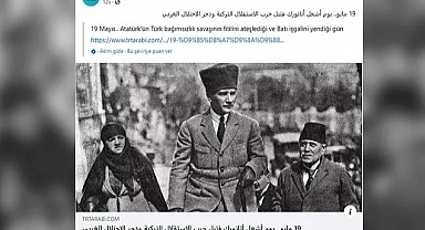 TRT Arapça'nın 19 Mayıs Paylaşımında Araplar Atatürk'e Hakaret Etti