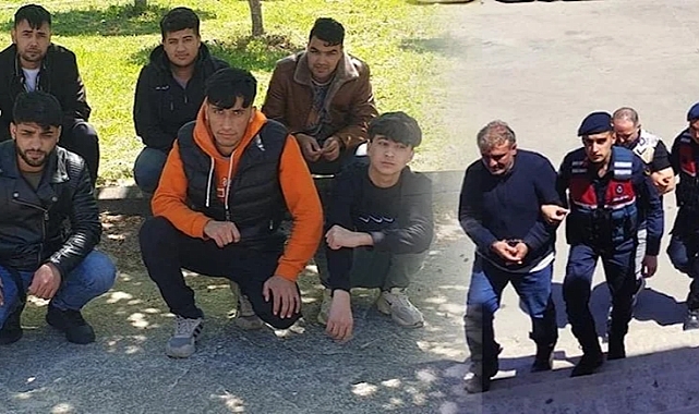 Türkiye'den Kaçmaya Çalışan 31 Yasa Dışı Göçmen Çanakkale'de Yakalandı