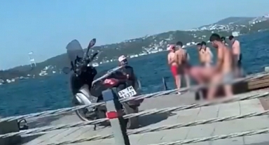 Yabancı Uyruklu Olduğu İddia Edilen Çift Bebek Sahilinde Cinsel İlişkiye Girdi
