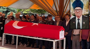 92 Yaşındaki Kore Gazisi Son Yolculuğuna Uğurlandı