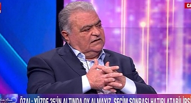 Ahmet Özal: Yüzde 20-25'in Altında Oy Almayız, Seçim Sonrası Hatırlatabilirsiniz