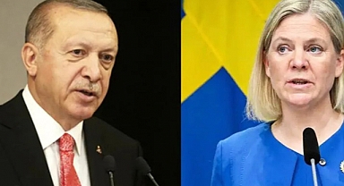 AKP'li Cumhurbaşkanı Erdoğan, İsveç Başbakanı Andersson ile Görüştü