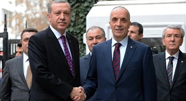 AKP'li Cumhurbaşkanı Erdoğan, Türk-İş Başkanı Atalay İle AKP Genel Merkezinde Görüştü