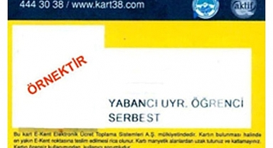 AKP'li Kayseri Büyükşehir Belediyesi'nden Türk Olmayan Öğrencilere Bedava Toplu Ulaşım Hizmeti!