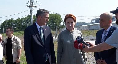 Akşener Tank Palet Fabrikası Önünden Seslendi: İnşallah İktidarımızda Bu Yatırımı Devlet Olarak Biz Yaparız