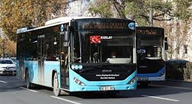 Ankara'da Özel Halk Otobüsleri Kontak Kapattı
