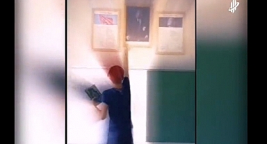 Bir Lisede, Atatürk Portresini Yere Atıp Yerine Kuran Koydular