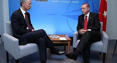 Erdoğan, NATO Genel Sekreteri Stoltenberg ile Görüştü