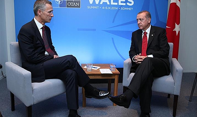 Erdoğan, NATO Genel Sekreteri Stoltenberg ile Görüştü