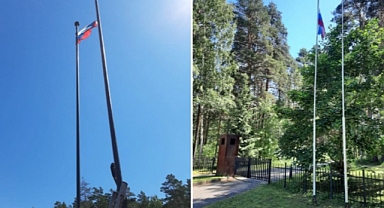 İşgalci Rusya, Katyn Katliamı Anıtından Polonya Bayrağını Kaldırdı