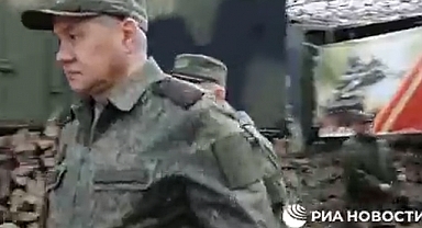 İşgalci Rusya'nın Savunma Bakanı Sergey Şoygu İlk Kez Ukrayna'da