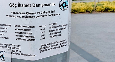 İstanbul'da Bir İlan: Fuhuş, Adam Öldürme Gibi Suçlardan Getirilen Türkiye'ye Giriş Yasaklarını Kaldırıyoruz