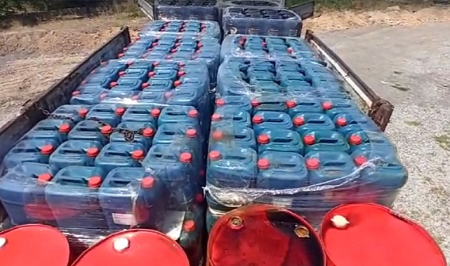 Malatya'da 12 Bin 535 Litre Kaçak Akaryakıt Ele Geçirildi