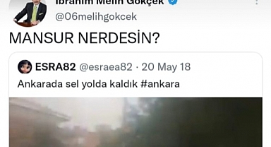 Melih Gökçek, Sosyal Medya Trollüğünde de Pek Başarılı Değil: 4 Yıl Öncenin Görüntülerini Paylaştı