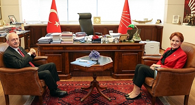 Meral Akşener, Kemal Kılıçdaroğlu'nu Ziyaret Etti