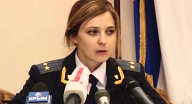 Rus Diktatörü Putin'in İşkenceci Kırım Savcısı Poklonskaya Görevden Alındı