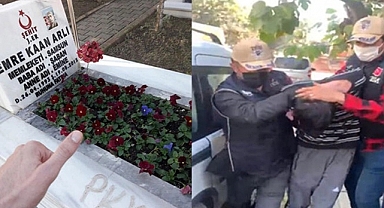 Şehit Mezarına 'PKK' Yazan, Mahkemede Şehitlere Küfreden Zanlı Tahliye Edildi