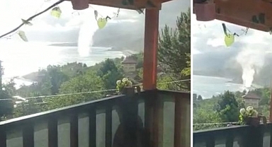 Sinop'ta Hortum Oluştu