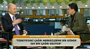 Soylu, 'Neler Oluyor Hayatta' Programında Hakan Ural'a Konuk Oldu
