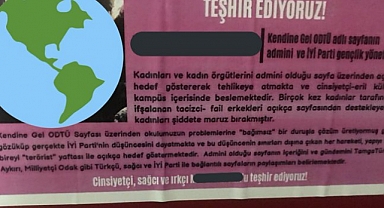 TamgaTürk'ü Paylaşan ODTÜ'lü Öğrenci, Terör Sempatizanları Tarafından Hedef Gösterildi