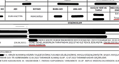 Türkiye'de Bir İlk: Bir Vatandaş, Kimlikteki Din Bilgisini 'Tengri' Olarak Değiştirdi