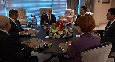 Altılı Masa 5. Kez Buluştu: Ortak Aday ve Parlamenter Sistem Konuşuldu