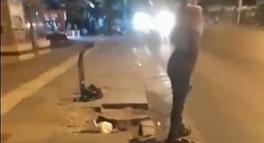 Ankara'da Elinde Bıçakla Otobüse Binmek İsteyen Afgan Kaçak Dehşet Saçtı