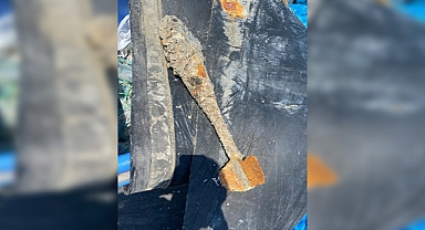 Balıkçı Ağlarına Patlamamış Havan Mermisi Takıldı