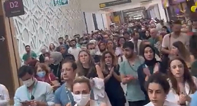 Ekrem Karakaya Cinayetinin Ardından Çam ve Sakura Hastanesi'nde Protesto