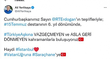 İstanbul Valisinin 15 Temmuz İçin Paylaştığı Videoda İmamoğlu'nun Mazbata Aldığı Günün Fotoğrafı Yer Aldı