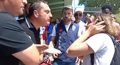 Kabadayı Değil, Emniyet Müdürü! Sağlıkta Şiddete Karşı Eylemde Tepki Çeken Görüntüler