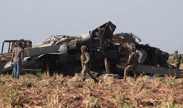 Meksika'da Uyuşturucu Operasyonunda Helikopter Düştü: 14 Ölü