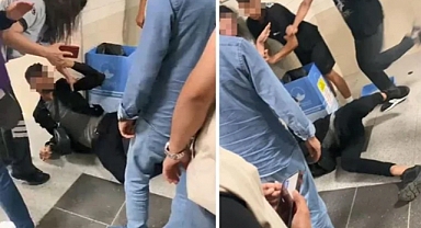 Metroda Kadınların Fotoğrafını Çeken Yabancı Uyruklu Şahsa Dayak