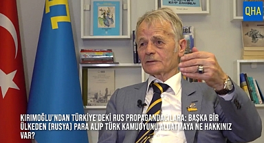 Mustafa Abdülcemil Kırımoğlu'ndan Rus Propagandacılara Tepki: Başka Ülkeden Para Alıp Türkiye Kamuoyunu Aldatmaya Ne Hakkınız Var?