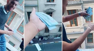 Otel Odasından Dolar Yağdıran Filistinli Gözaltına Alındı
