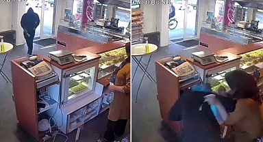 Satırlı Hırsızı Camsil ve El Beziyle Döverek Kovdu